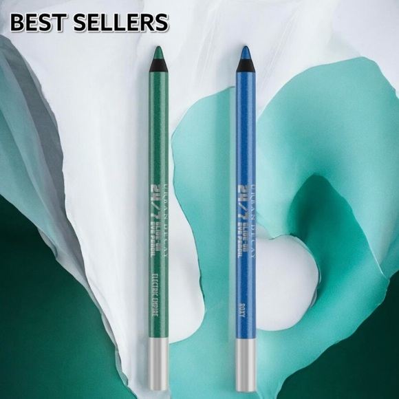 🆕 URBAN DECAY 24/7 Glide-On Waterproof Eyeliner Pencil 0.04 Oz • Lot of 2 • NIB - Picture 1 of 9